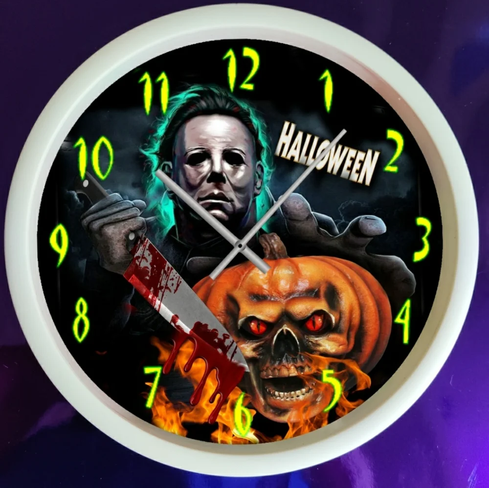 Michael Myers Halloween led Clock
